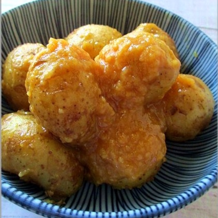 ホクホク美味しい~新じゃがいもの味噌炒め